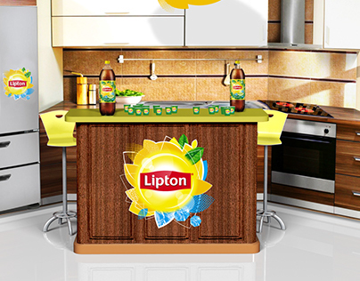 Lipton Sampling Stand 