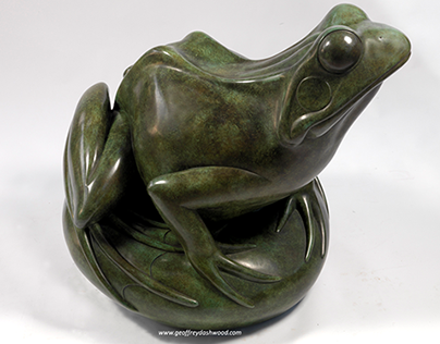 Frog - by Geoffrey Dashwood, Contemporary Sculptor
