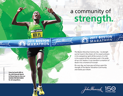 2012 Boston Marathon | John Hancock Event Branding