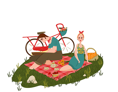 Sea, picnic..
