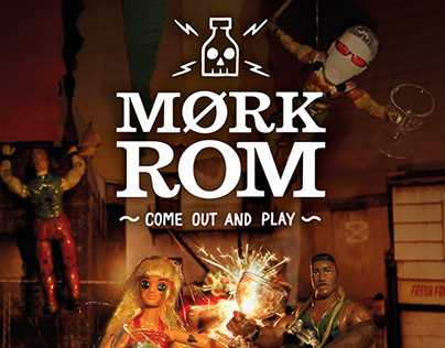 "MØRK ROM" Event poster