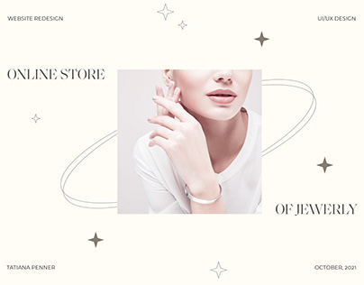 ONLINE STORE OF JEWERLY_Redesign