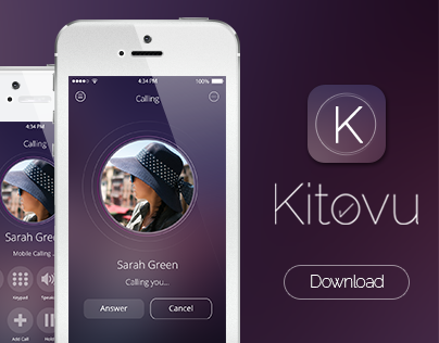  Kitovu IOS 8 UI/UX App Design 