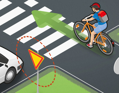 Traffic Safety for Pedestrians and Cyclists