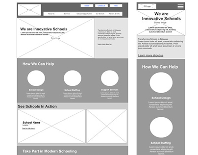 Innovate Schools Website Redesign
