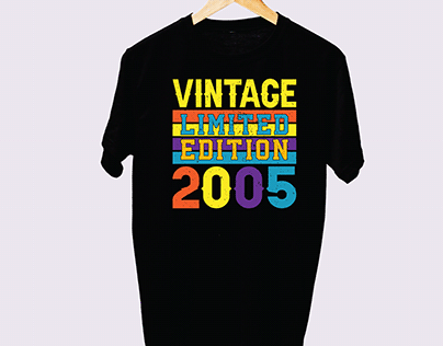 Vintage Limited Edition 2005 T-Shirt