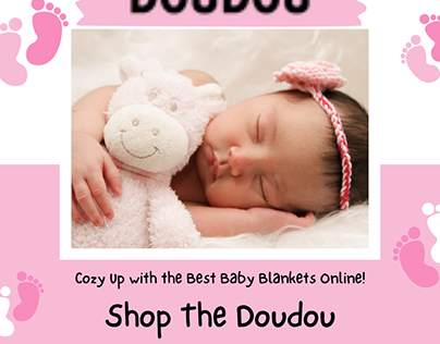 Shop The Doudou's Soft and Cozy Baby Blankets