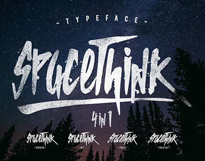 Spacethink Typeface