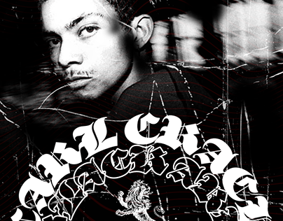 Alt. Cover Art for Black Ark by MC Carl Crack