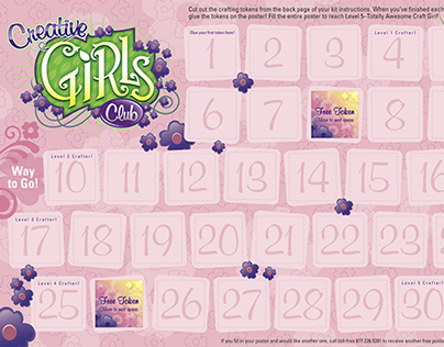 Creative Girls Club Calendar