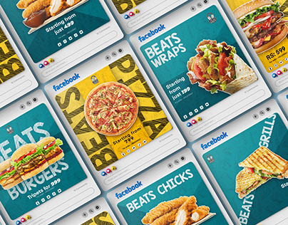 Beats Burgers | Social Media Ad Posts