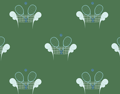 Tennis Pattern Design