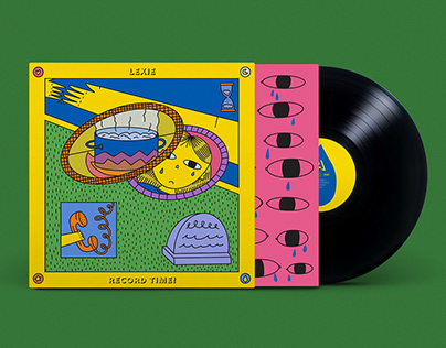 Lexie "Record Time!" Vinyl Packaging