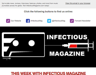 Infectious Magazine Newsletter Revamp
