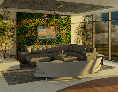 Biophilic Villa Interior Design