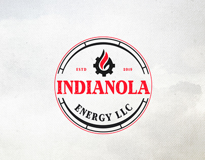 Vintage oil company/gas station logo