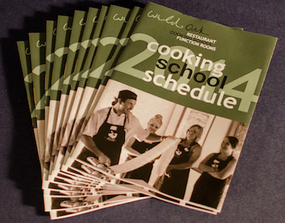 Wild Oak 2014 Cooking School Schedule