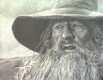 Gandalf Painting