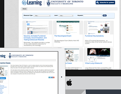 eLearning site