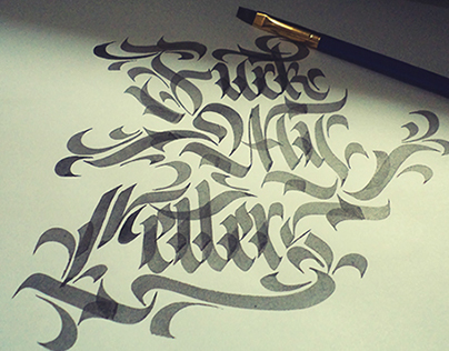 Random Calligraphy Stuff, 2014