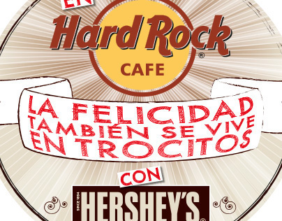 Hard rock cafe & Hershey's promo