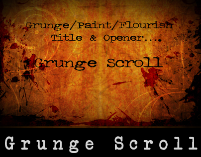 Grunge Scroll