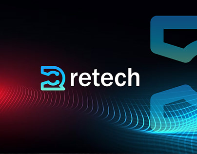 Tech logo, technology logo, logo design