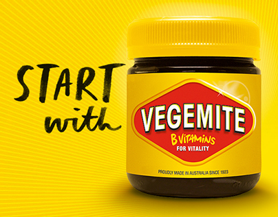 A to Z: Vegemite Typeface by Allison Colpoys