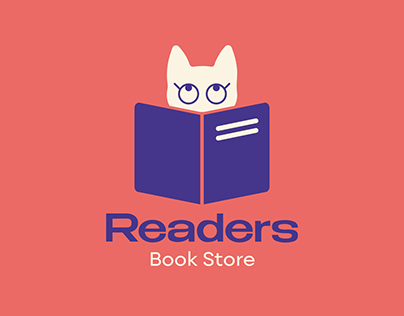 READERS book store|brand identity