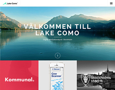 Lake Como website