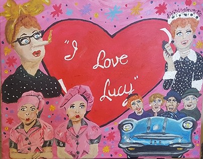 I Love Lucy Collage