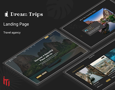 Project thumbnail - Dream Trips - Landing Page