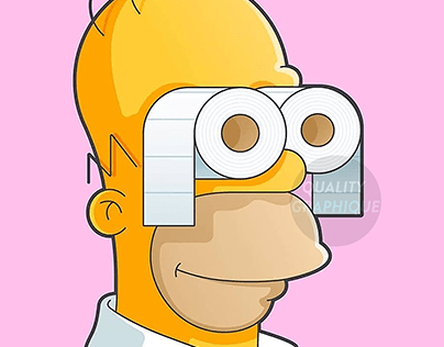 The Simpsons Vector for Tshirt Design