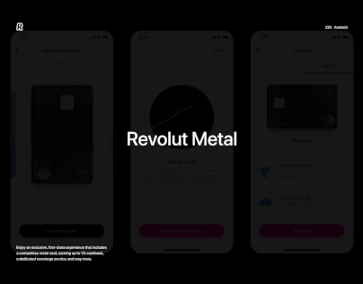 Revolut Metal app