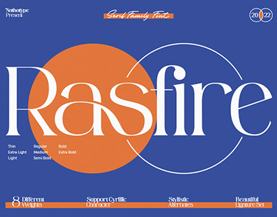 Rasfire - Elegant Serif Font