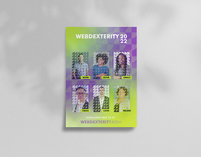 Poster Design for Web Dexterity concert
