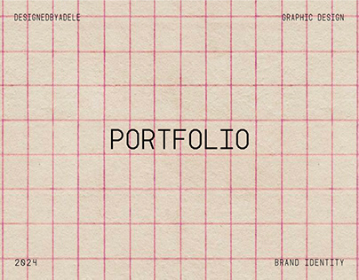 Project thumbnail - PORTFOLIO 2024 GRAPHIC DESIGN