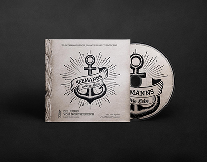 CD-Cover-Design for a Shanty Choir