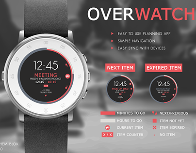 Planning App Pebble Smartwatch