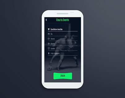 SportApp / Logotype and UI&UX Desing for Mobile App