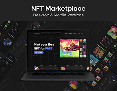 Mirror - NFT Marketplace UX/UI design