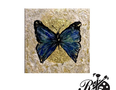 Project thumbnail - Butterfly painting