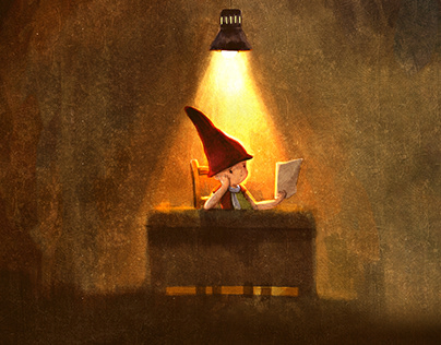 My Dear Santa! Christmas Book illustration.
