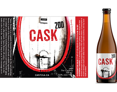 Sante Adarius Beer Label CASK 200