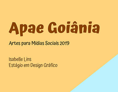 APAE - Artes para Mídias Sociais 2019