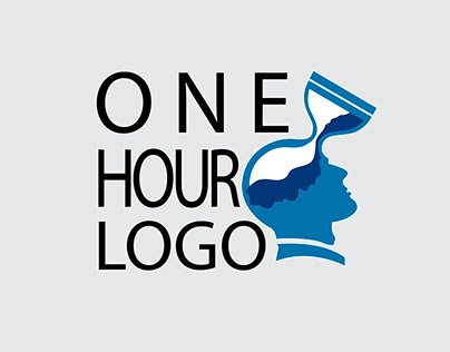 One Hour Logo (Logo Design)