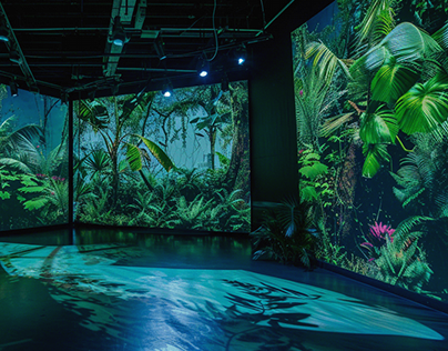 Sensory Exhibition | Jungle Immersion . AI