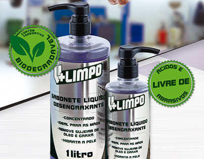 Flyer Sabonete Liquido V+Limpo