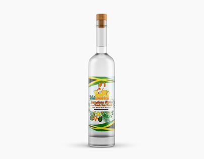 Jamaican Style Rum Label