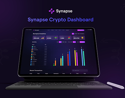 Synapse - crypto dashboard redesign